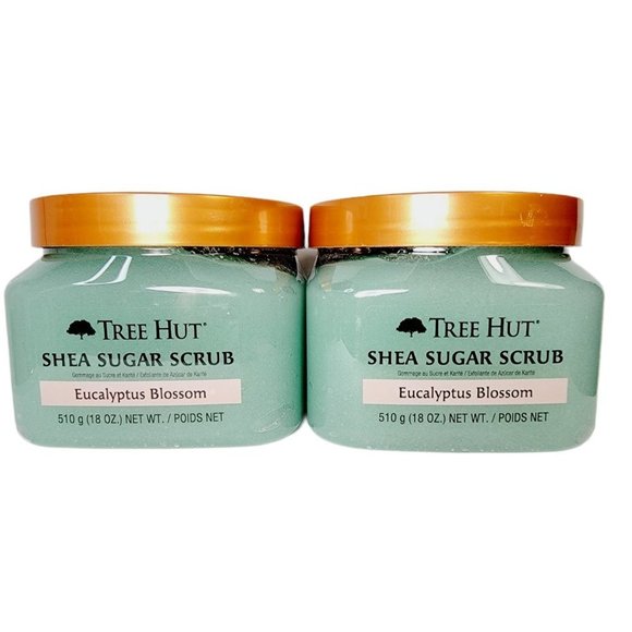2 Tree Hut Shea Sugar Scrub EUCALYPTUS BLOSSOM - Picture 2 of 10